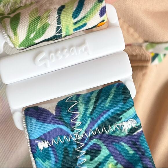 Gossard Floral 2 Piece Bikini Set Halter Neck Swimsuit Woman size XS - Picture 6 of 13